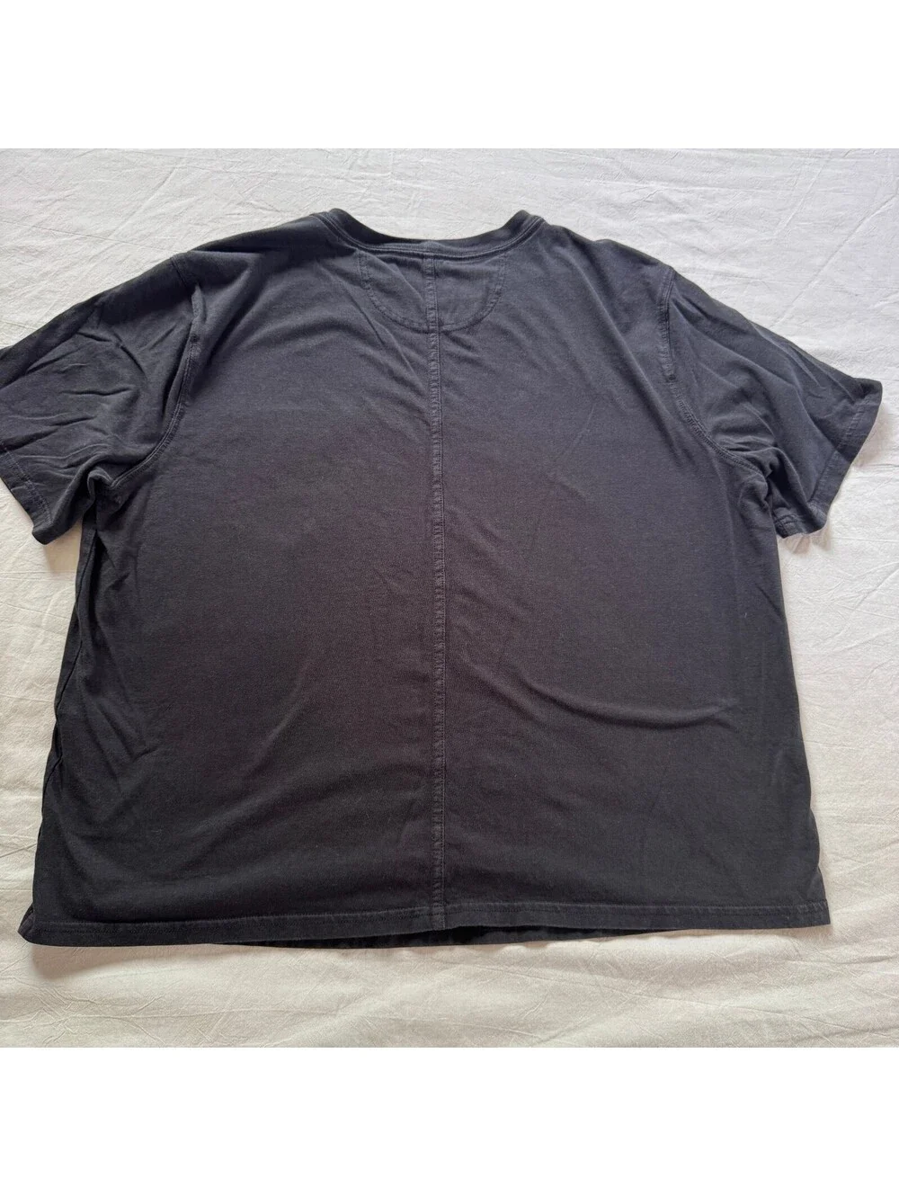 Carhartt WIP Cropped Boxy Pocket Tee L Large Washed Black Gorpcore Minimalist